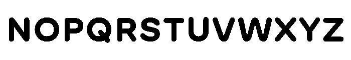 GTMaru Bold 2 Font UPPERCASE