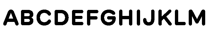GTMaru Bold Font UPPERCASE