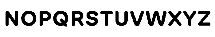 GTMaru Bold Font UPPERCASE