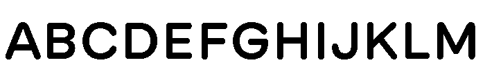 GTMaru Medium 2 Font UPPERCASE