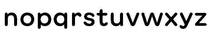 GTMaru Medium Font LOWERCASE