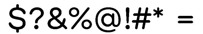 GTMaru Regular 2 Font OTHER CHARS