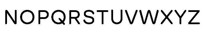 GTMaru Regular Font UPPERCASE