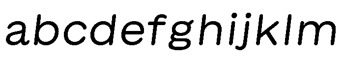 GTMaru RegularOblique FONT