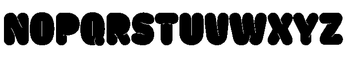 GTMaruMega Maxi 2 Font UPPERCASE