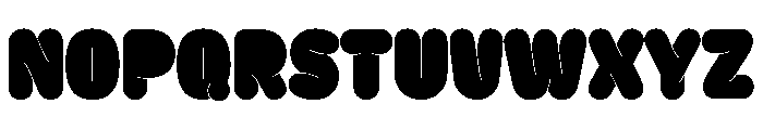 GTMaruMega Maxi Font UPPERCASE