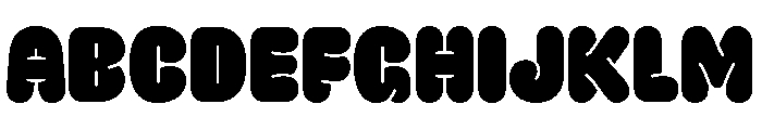 GTMaruMega Midi 2 Font UPPERCASE