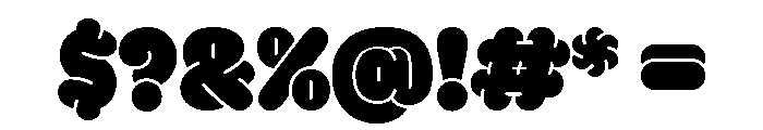 GTMaruMega Midi Font OTHER CHARS