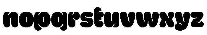 GTMaruMega Midi Font LOWERCASE