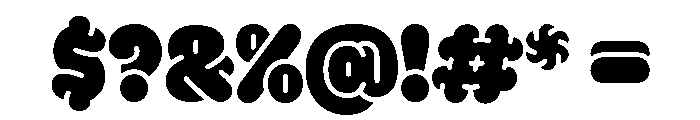 GTMaruMega Mini 2 Font OTHER CHARS
