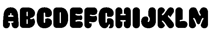 GTMaruMega Mini Font UPPERCASE