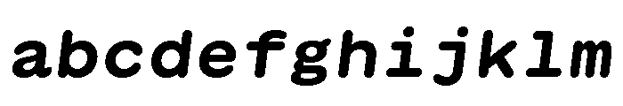 GTMaruMono BoldOblique 2 FONT
