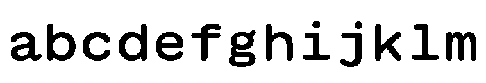 GTMaruMono Medium FONT