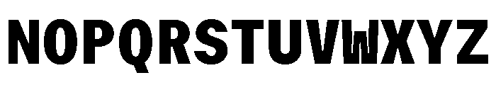 GTMechanikMono Black Font UPPERCASE