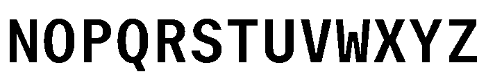GTMechanikMono Bold 2 Font UPPERCASE