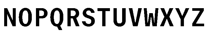 GTMechanikMono Bold Font UPPERCASE