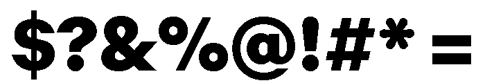 GTMechanikPoly Black 2 Font OTHER CHARS