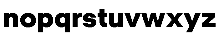 GTMechanikPoly Black 2 Font LOWERCASE