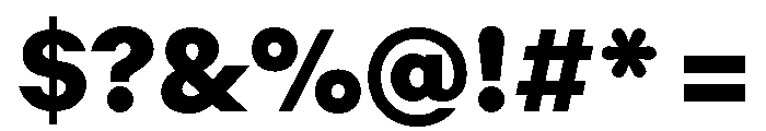 GTMechanikPoly Black Font OTHER CHARS