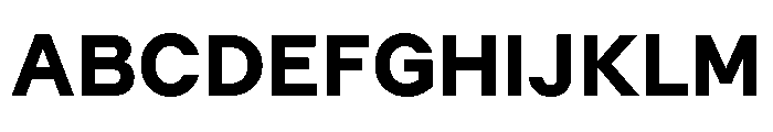 GTMechanikPoly Heavy 2 Font UPPERCASE