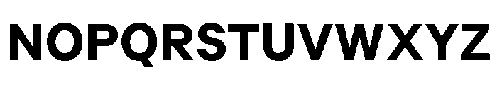 GTMechanikPoly Heavy 2 Font UPPERCASE