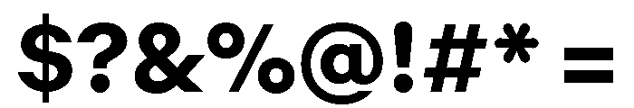 GTMechanikPoly Heavy Font OTHER CHARS