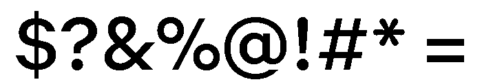GTMechanikPoly Medium 2 Font OTHER CHARS