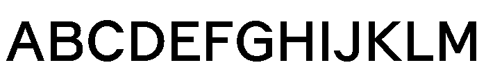 GTMechanikPoly Medium 2 Font UPPERCASE