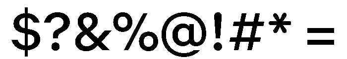 GTMechanikPoly Medium Font OTHER CHARS