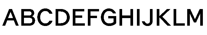 GTMechanikPoly Medium Font UPPERCASE