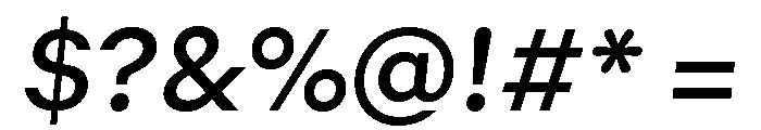 GTMechanikPoly MediumOblique Font OTHER CHARS