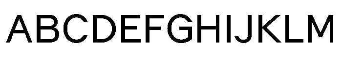 GTMechanikPoly Regular 2 Font UPPERCASE