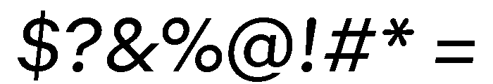 GTMechanikPoly RegularOblique 2 Font OTHER CHARS