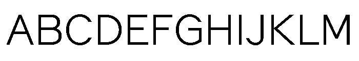 GTMechanikPoly Thin 2 Font UPPERCASE
