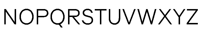 GTMechanikPoly Thin Font UPPERCASE