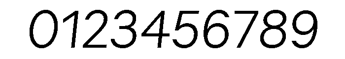 GTMechanikPoly ThinOblique Font OTHER CHARS