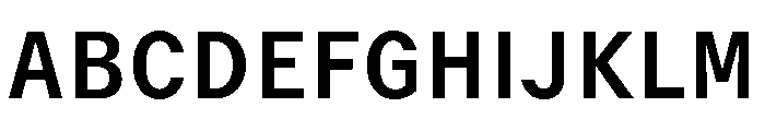 GTMechanikSemi Bold 2 Font UPPERCASE