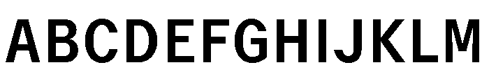 GTMechanikSemi Bold Font UPPERCASE