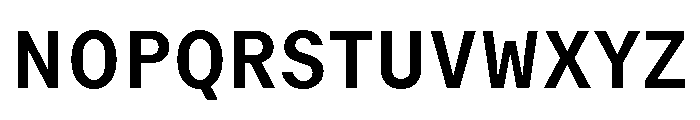 GTMechanikSemi Bold Font UPPERCASE