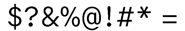 GTMechanikSemi Light 2 Font OTHER CHARS