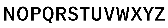 GTMechanikSemi Medium 2 Font UPPERCASE