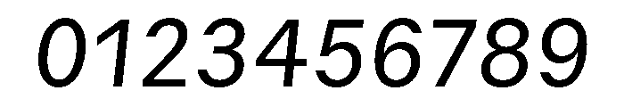 GTMechanikSemi RegularOblique Font OTHER CHARS