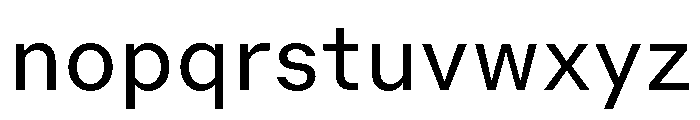 GTMechanikSemi Regular Font LOWERCASE