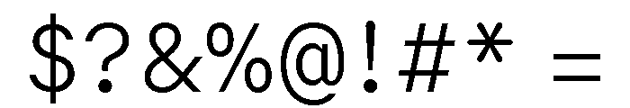 GTMechanikSemi Thin 2 Font OTHER CHARS