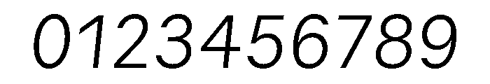 GTMechanikSemi ThinOblique Font OTHER CHARS