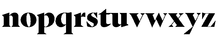 GTPantheonDisplay Black Font LOWERCASE