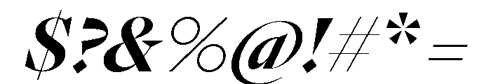 GTPantheonDisplay BoldItalic 2 Font OTHER CHARS