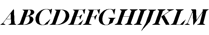 GTPantheonDisplay BoldItalic 2 Font UPPERCASE