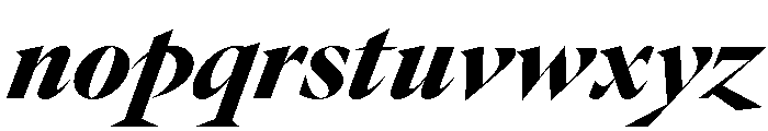 GTPantheonDisplay BoldItalic 2 Font LOWERCASE