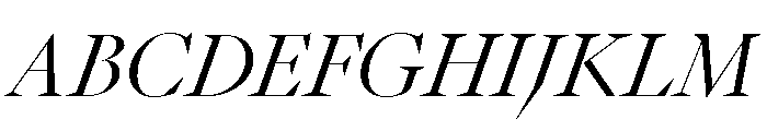 GTPantheonDisplay LightItalic 2 Font UPPERCASE